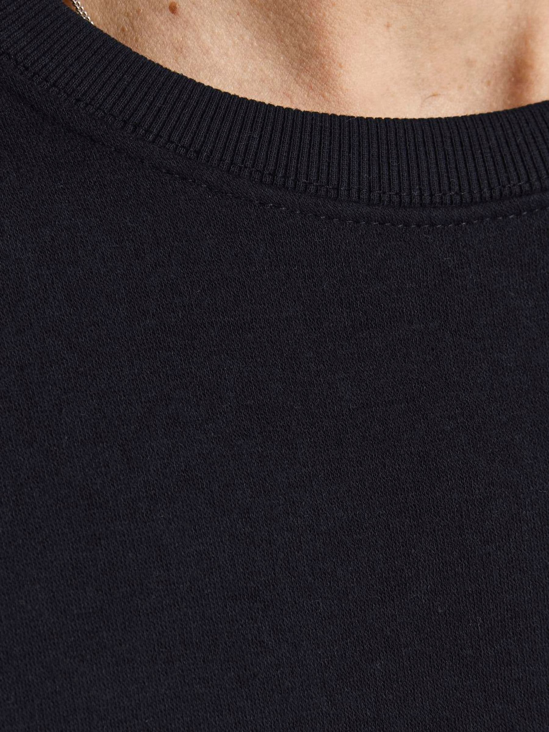 Zwart - Jack & Jones sweatshirt met ronde hals