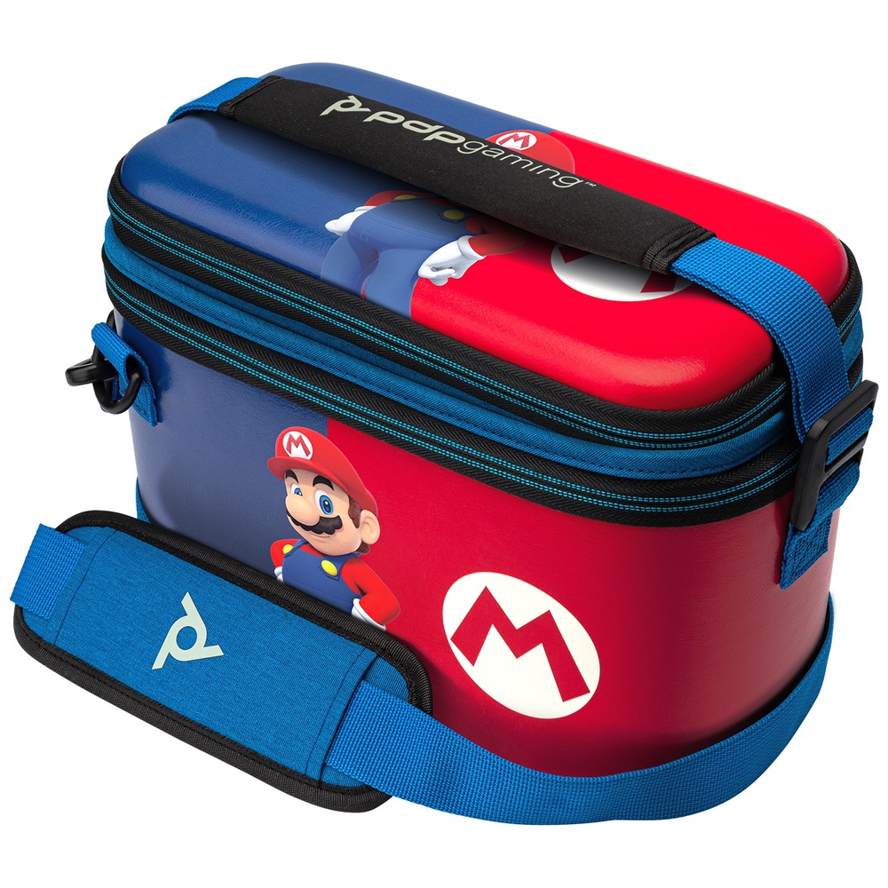 PDP Gaming Pull-N-Go-Hülle für Nintendo Switch – Power Pose Mario