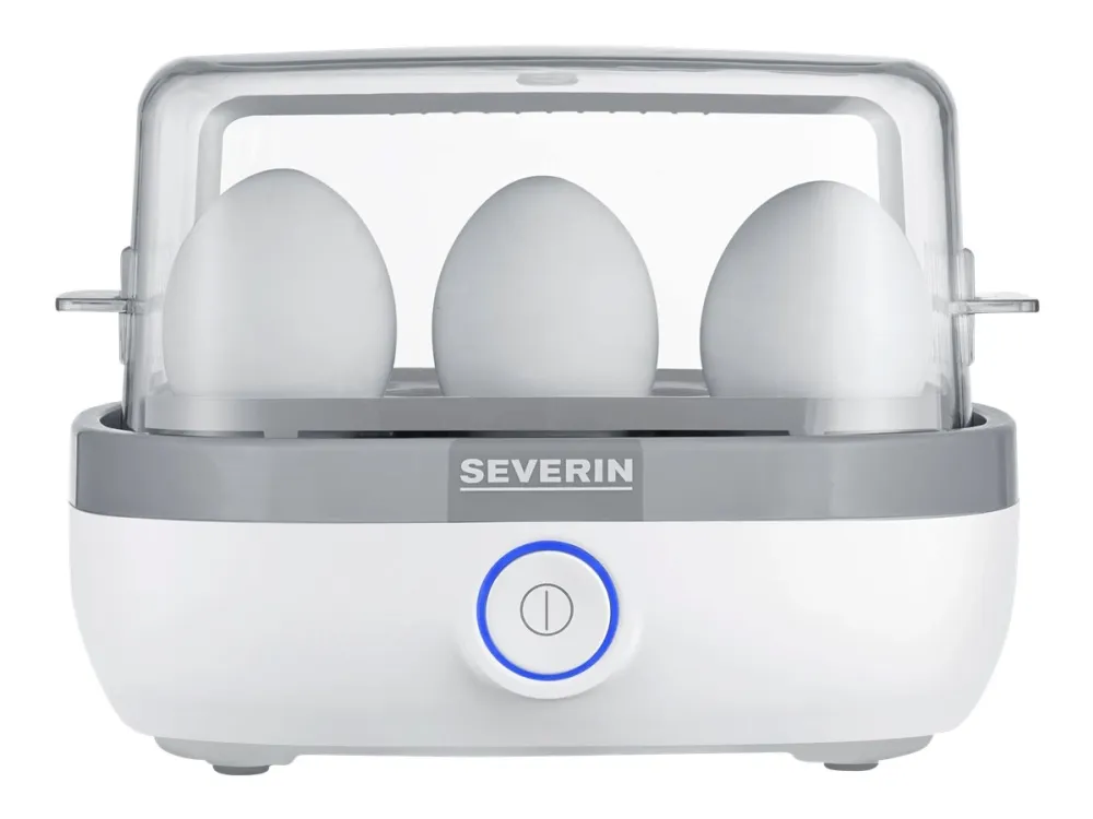 SEVERIN EK 3164 - Æggekoger - 420 W - hvid/grå