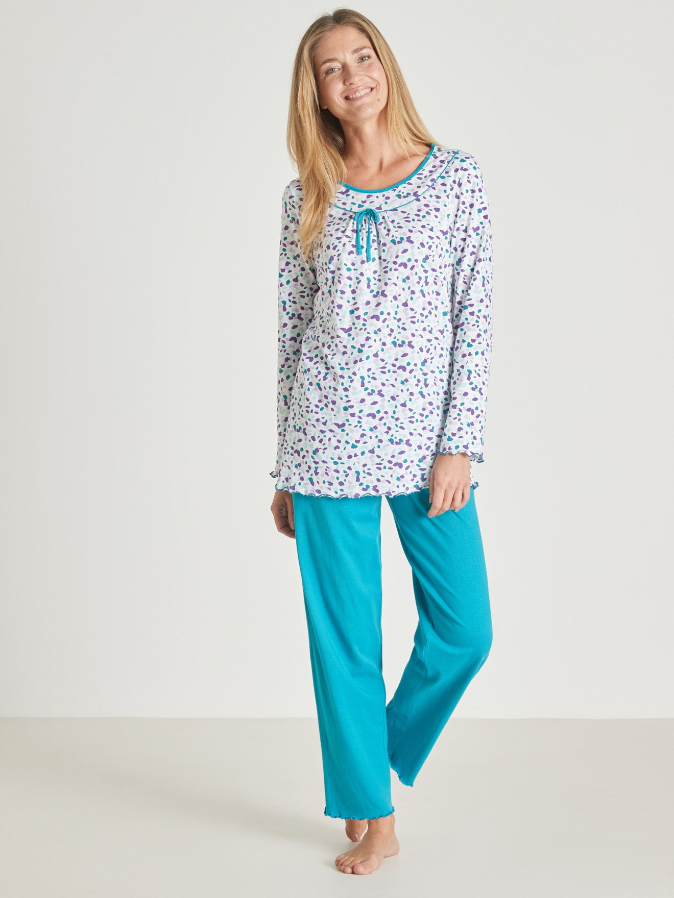 Pyjama en maille pur coton