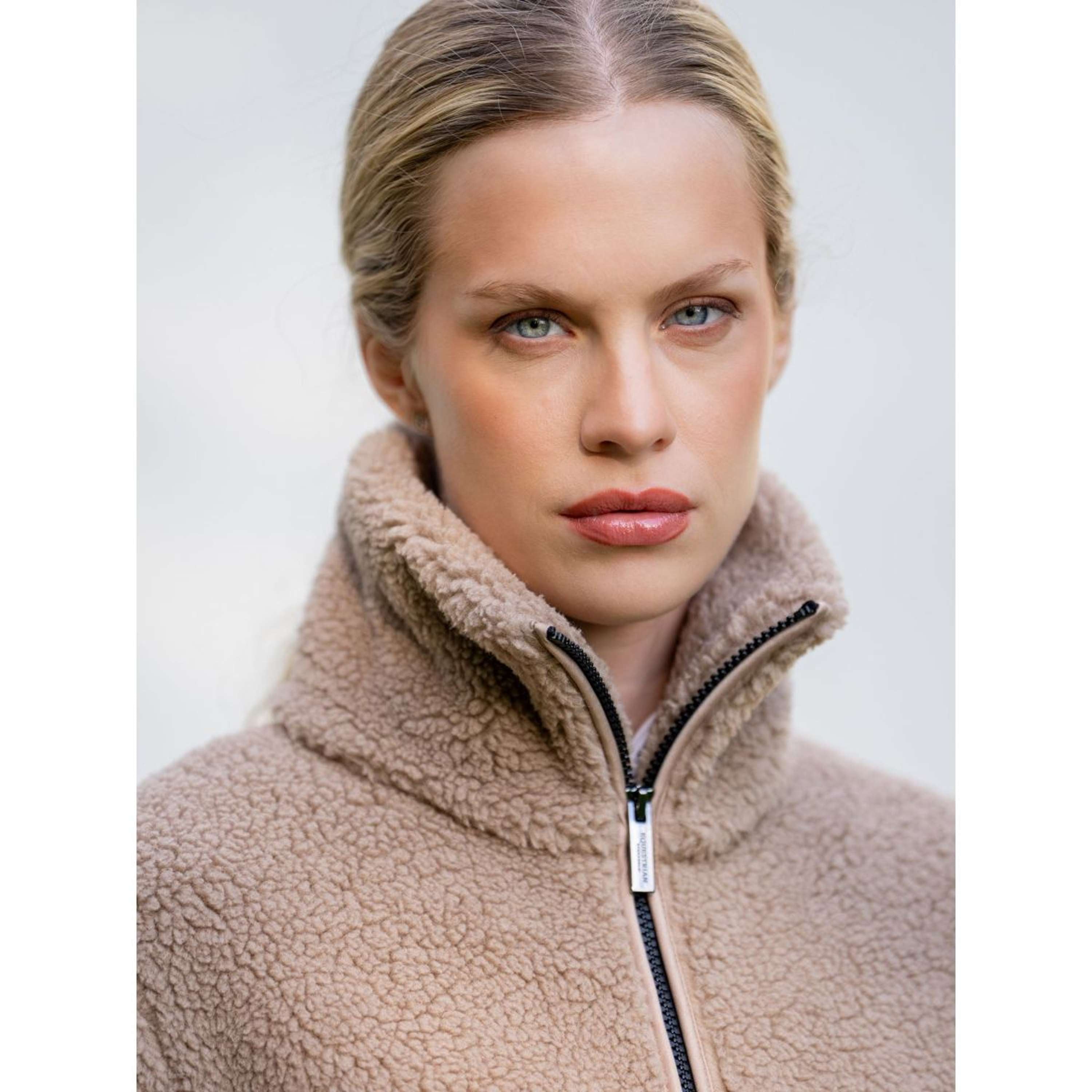 Equestrian Stockholm Fleece Jack Sand