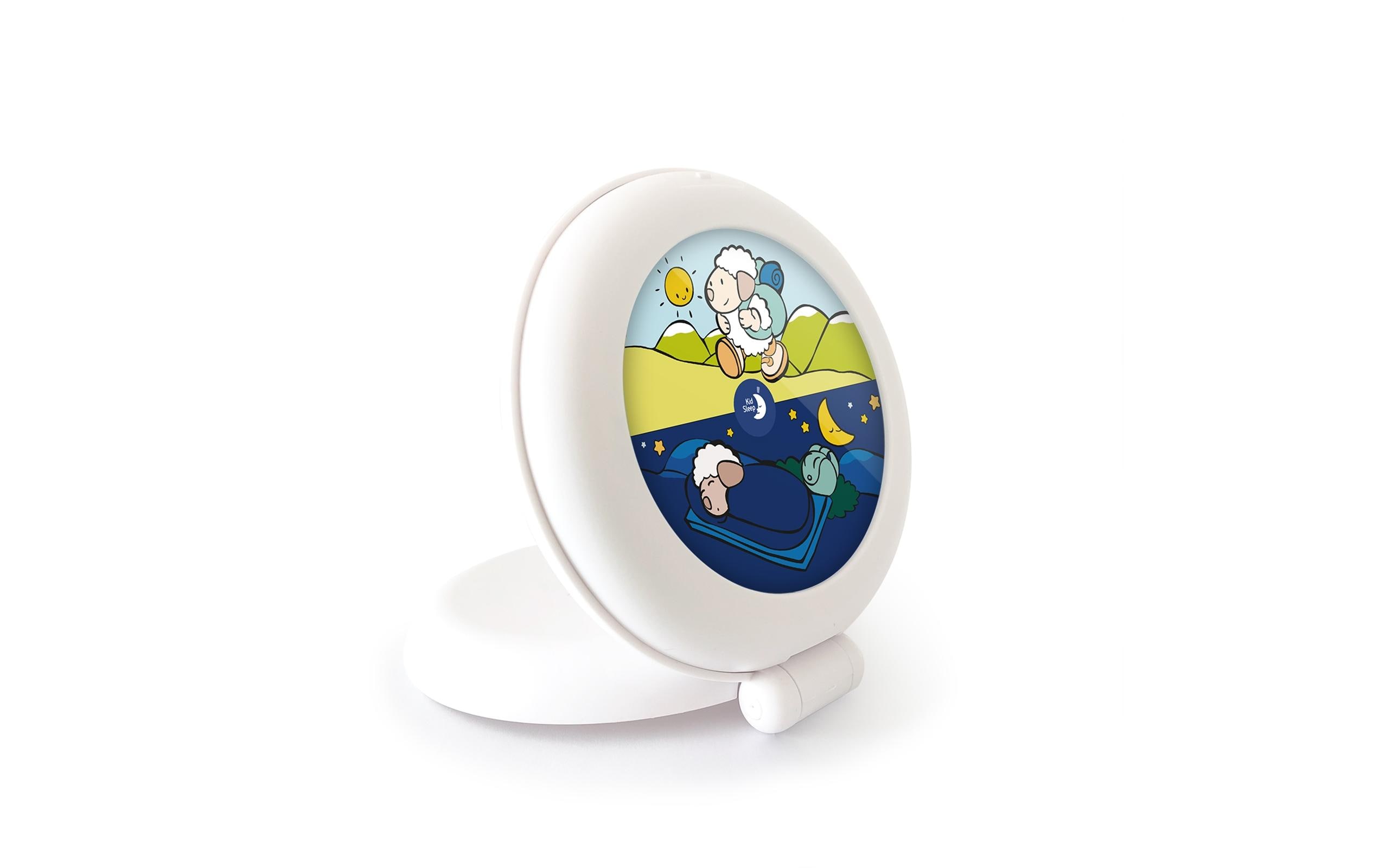 Wecker KidSleep Globetrotter WeissSchlaftrainer mit Projektionen