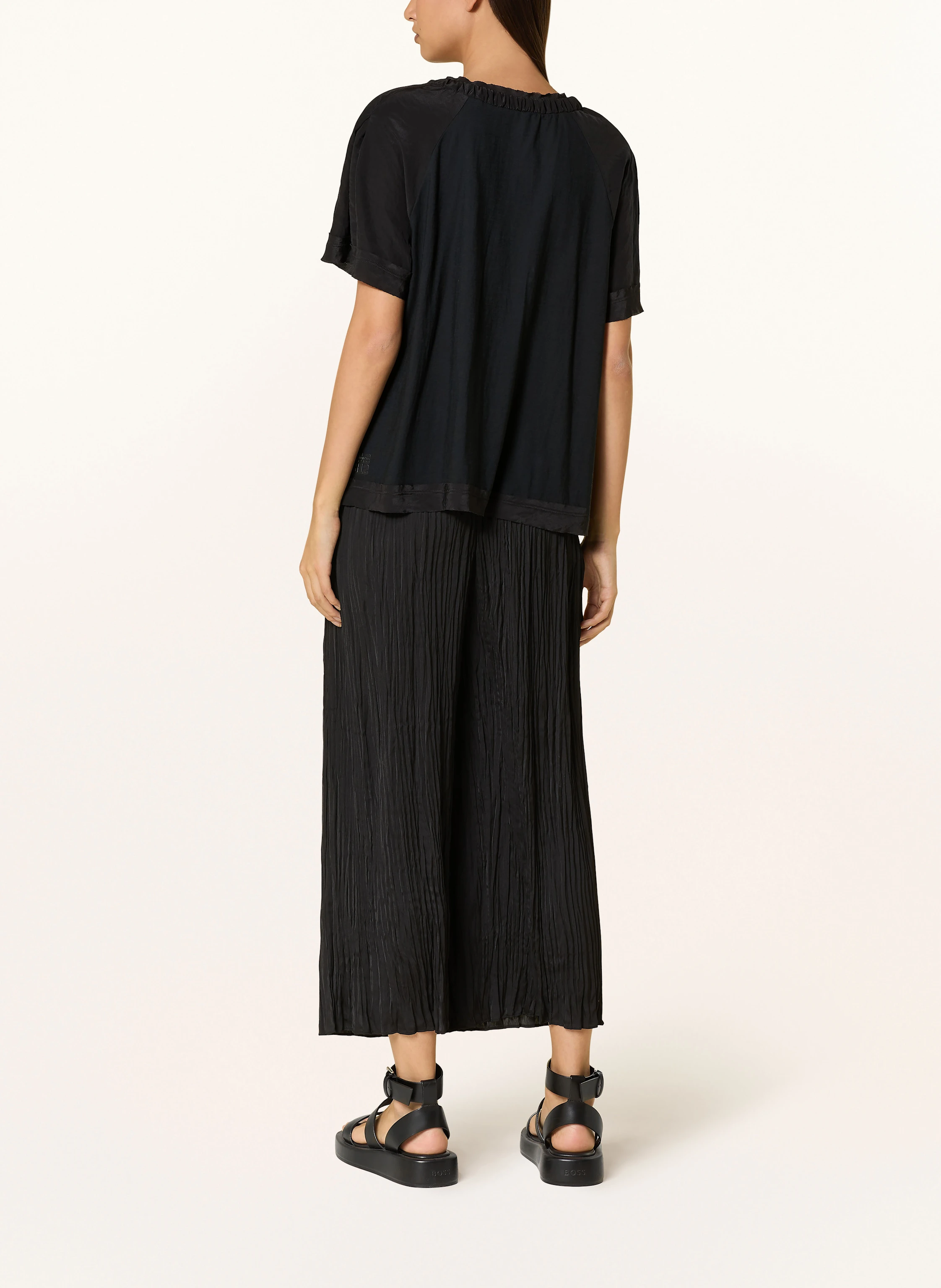 MARC CAIN Blusenshirt im Materialmix