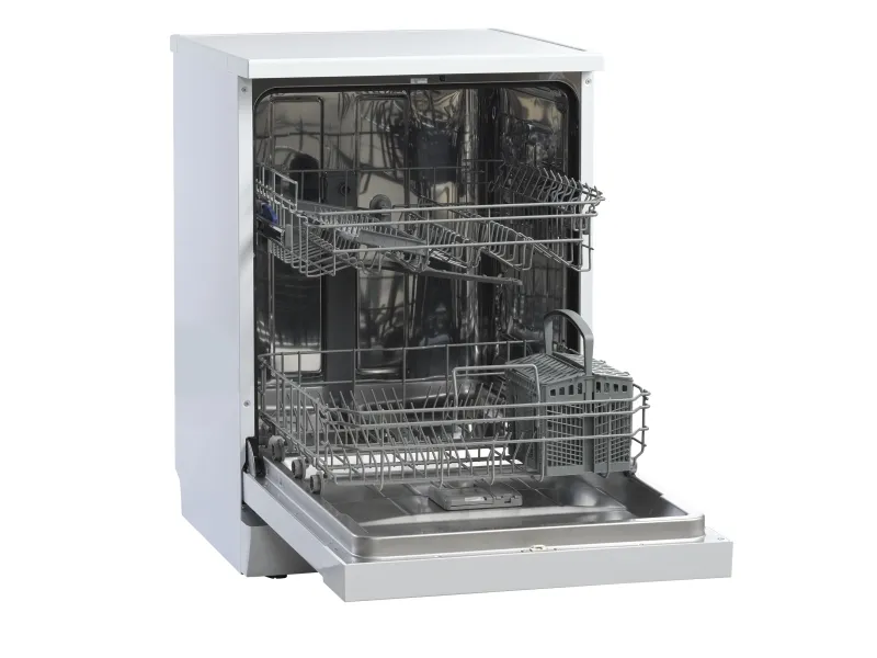 Scandomestic DWF1444WD - Opvaskemaskine - Niche - bredde: 60 cm - dybde: 58 cm - højde: 82 cm - hvid