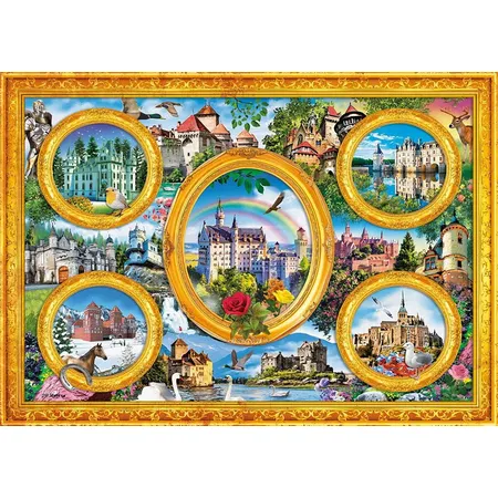 Schmidt Spiele Puzzle - Schlösser, 1000 Teile