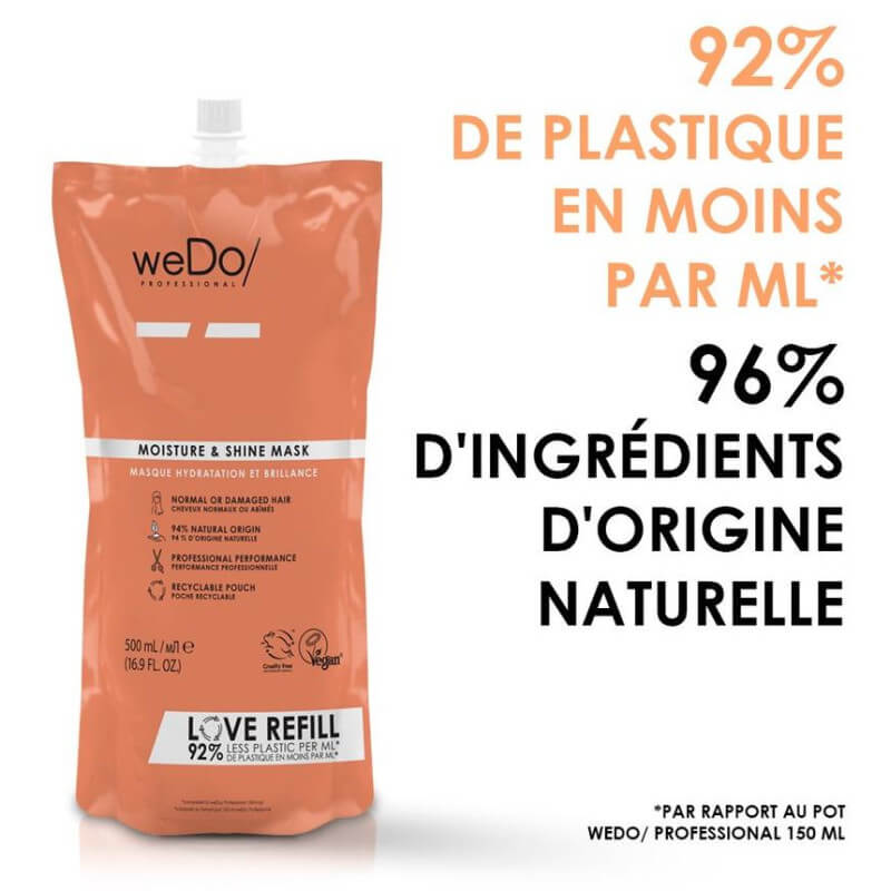 Masque Hydratation & Brillance recharge weDo/ Professional 500ml