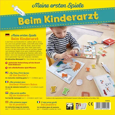 HABA 304648 Meine ersten Spiele beim Kinderarzt