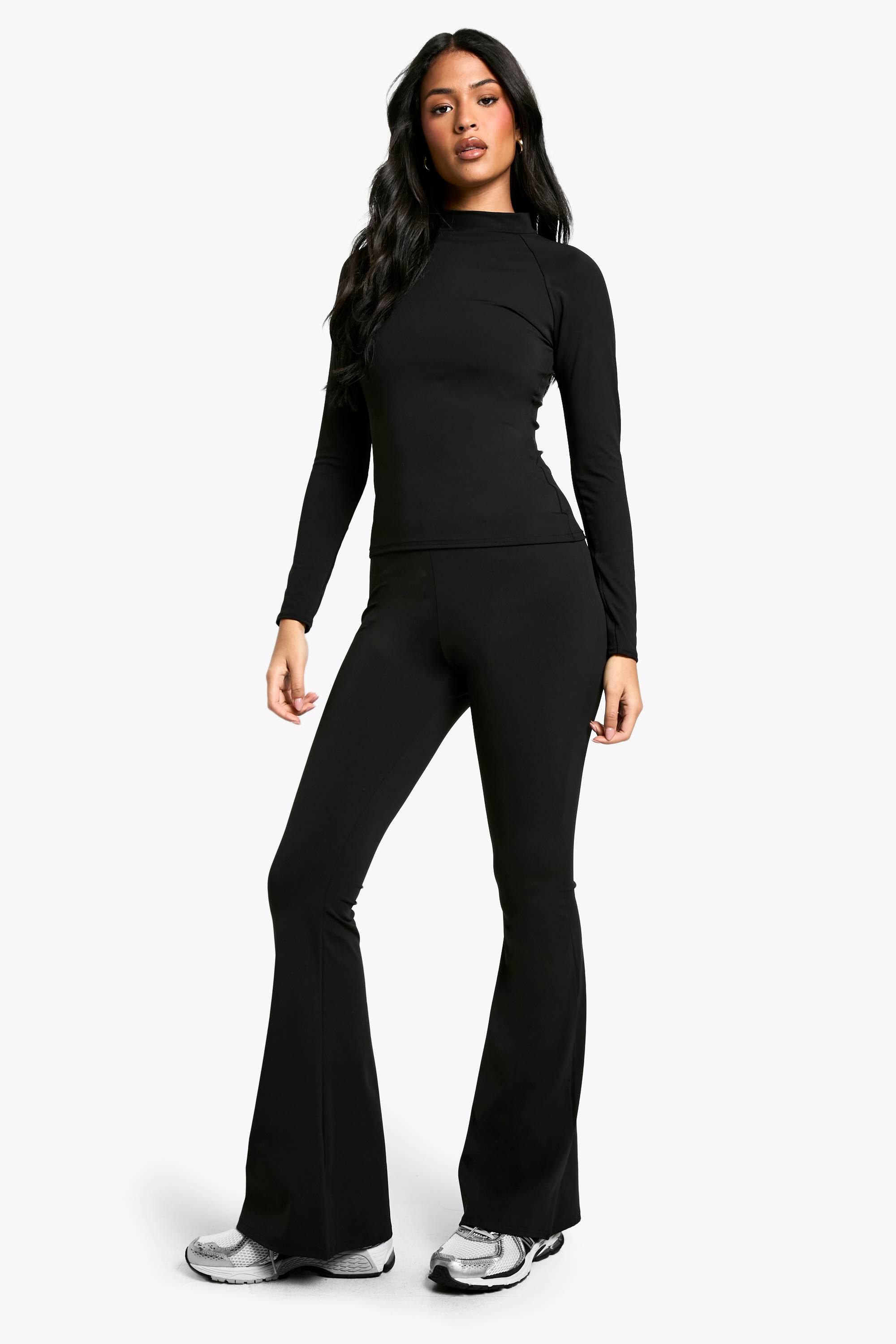 boohoo Pantalon Évasé Sculptant Premium Tall