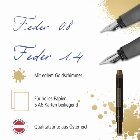 ONLINE Schreibset Best Writer Air Black Rose