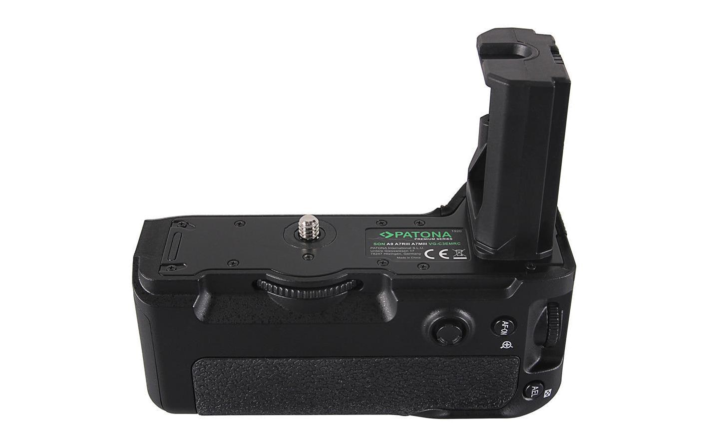 Akkugriff Sony Alpha A7MIII A7RIII A7III A9Remium Batteriegriff f. Sony Alpha A7MIII A7RIII A7III A9 VG-C3EM f. 2 x NP-FZ100 Akkus