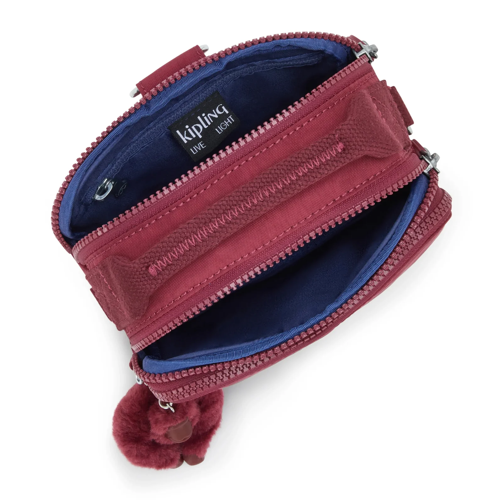 Kipling Cahir Schouder/ Rugzak Lounge Wine