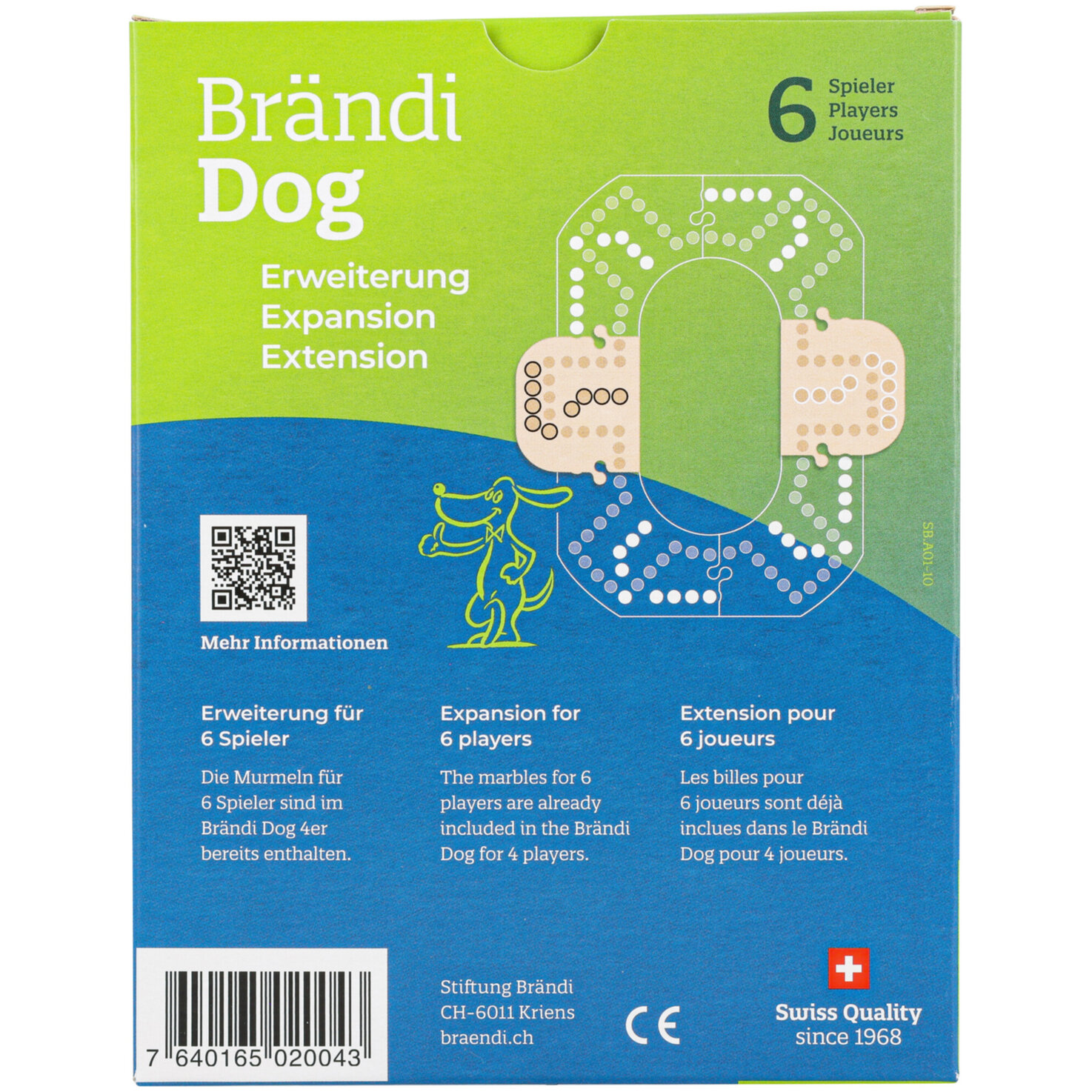 Brändi Dog 6 Spieler Erweiterung