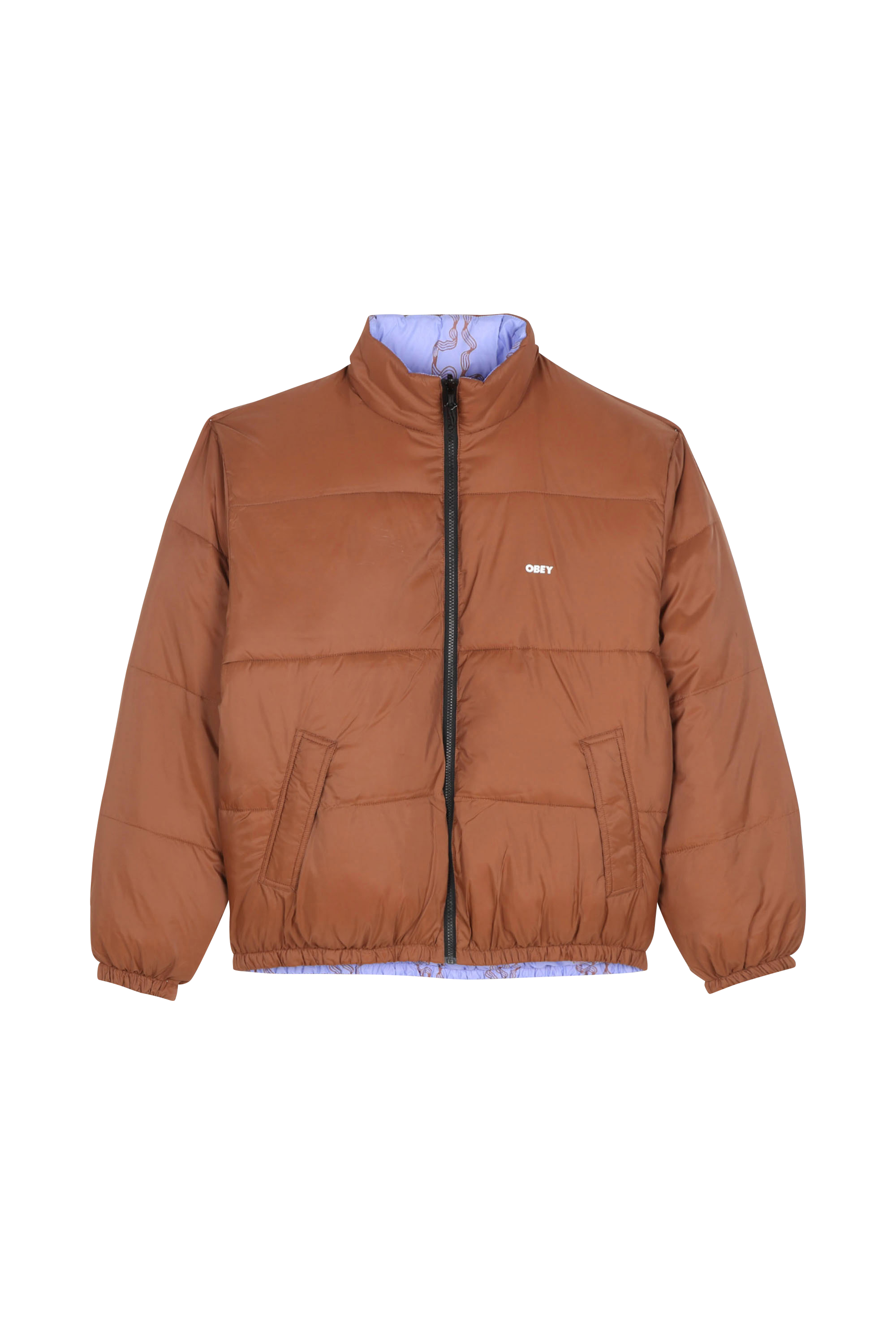 OBEY doudoune BENNY Marron