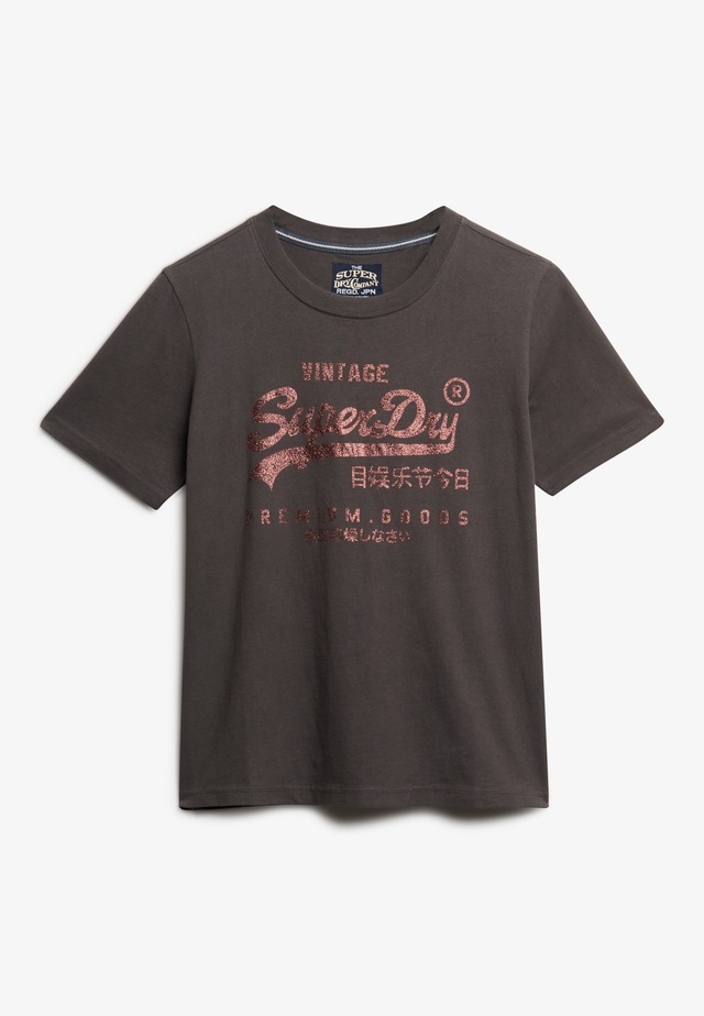 Superdry Print-Shirt »EMBELLISHED VL RELAXED TEE«