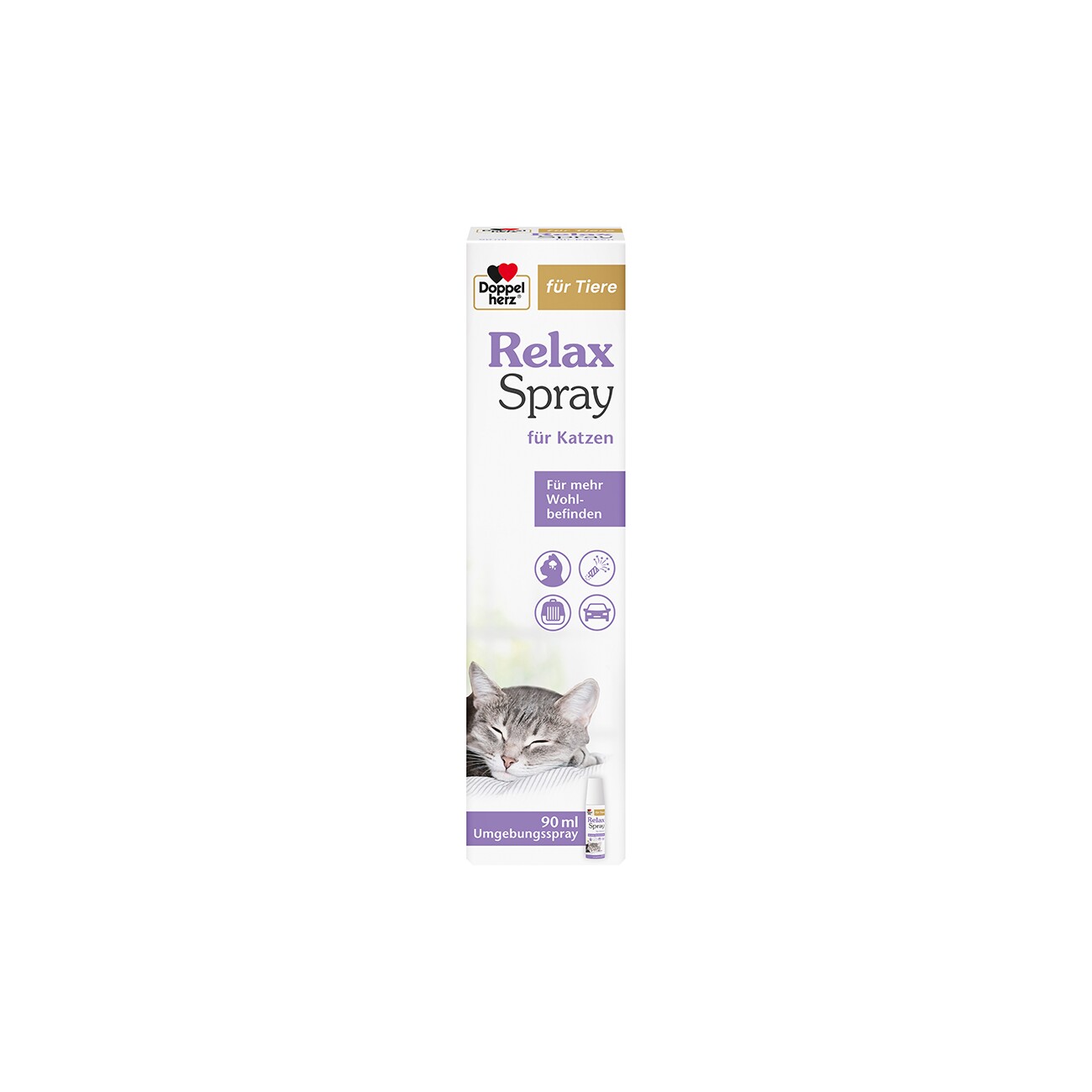 Doppelherz für Tiere Relaxspray für Katzen 90 ml