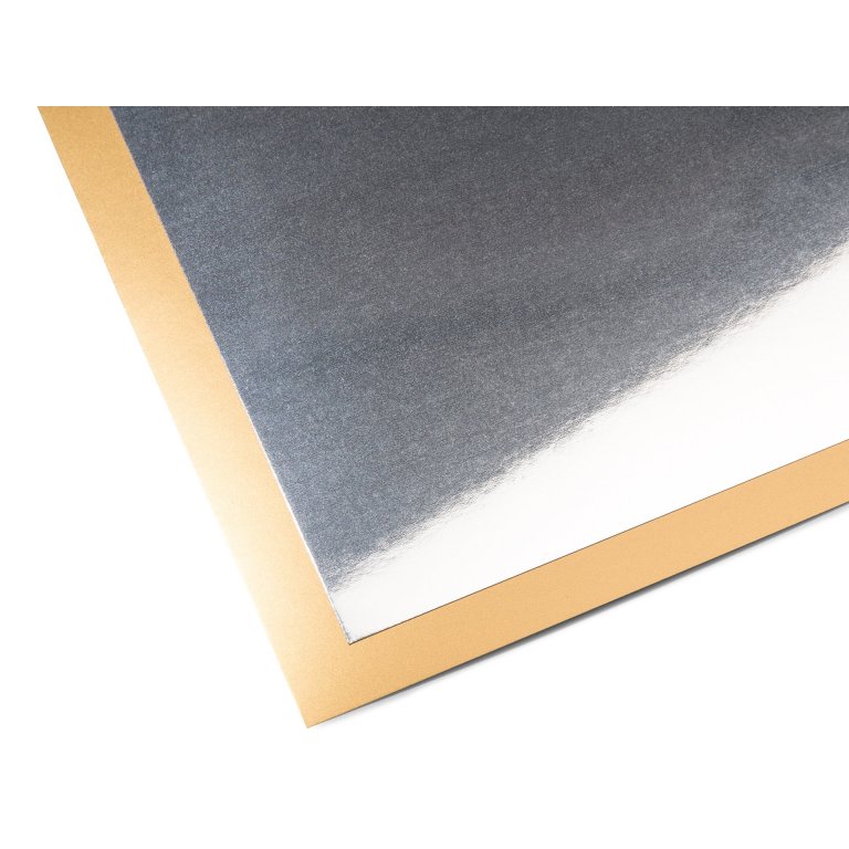 Chromoluxkarton metallic