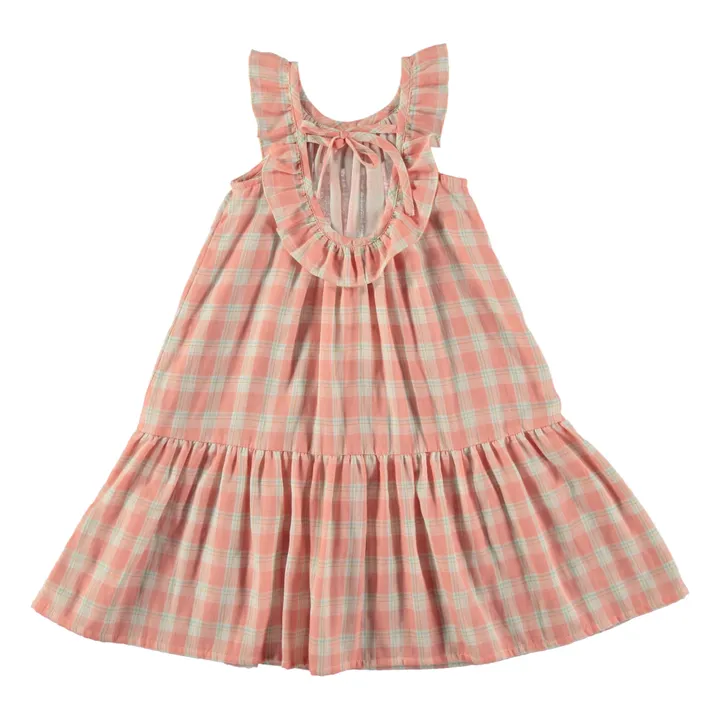 Tocoto Vintage Robe à Carreaux | Rose