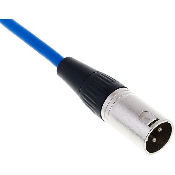 the sssnake SM10BL Mikrofonkabel blau