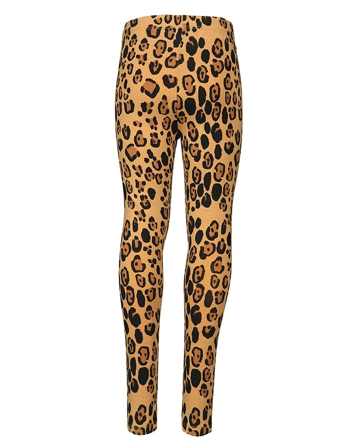 Leggings BASIC LEOPARD in braun