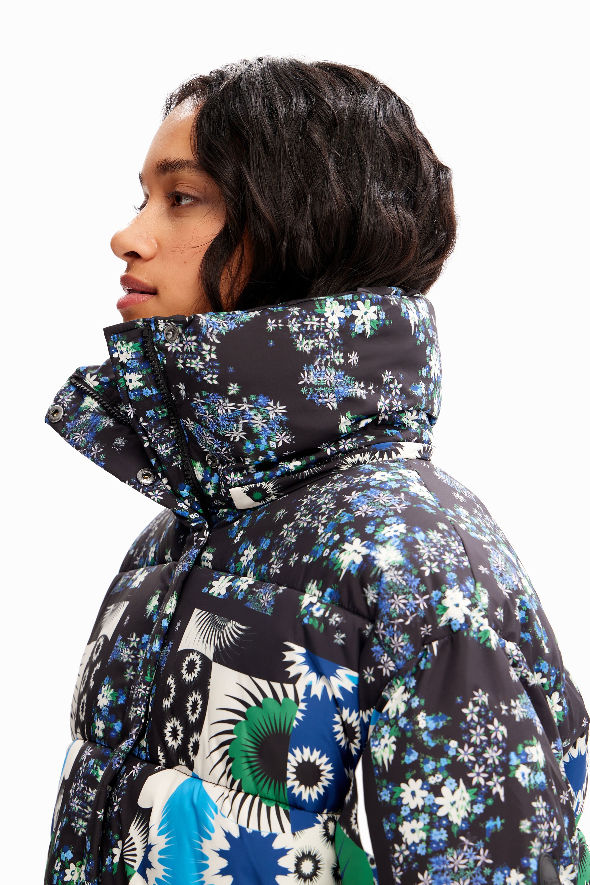 Veste matelassée patchwork