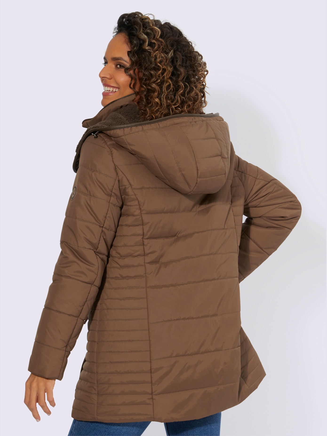Doudoune superbe motif matelassé