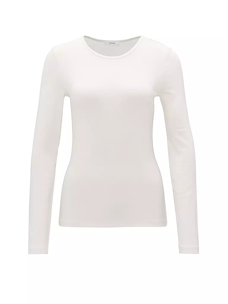 OPUS Langarmshirt SOGETI creme