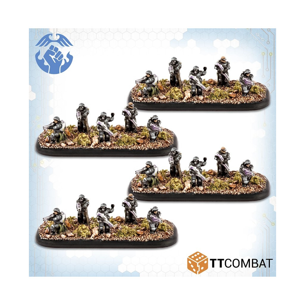 Dropzone Commander - Resistance - Resistance Veterans