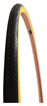 Pneu route 700x28 tr Deli anti-crevaison 1.3mm noir/beige s-603 (28-622)