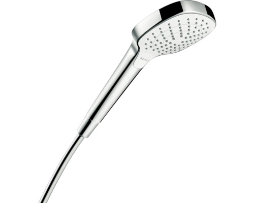 hansgrohe Croma Select E Vario handdouche 26812400 11x11 cm chroom/wit