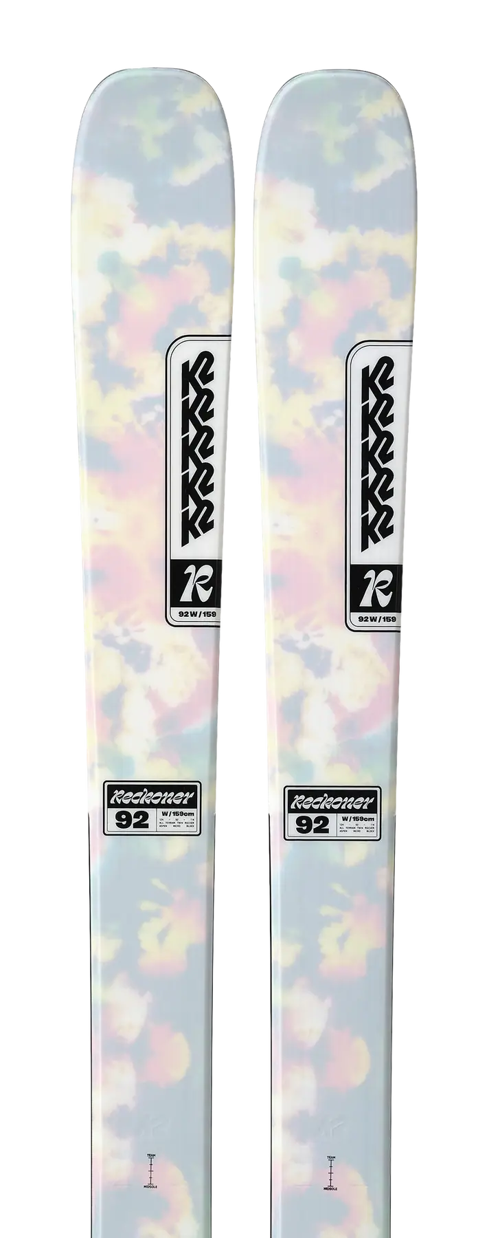 K2 Reckoner 92 Womens Freeride Ski - All Mountain Ski Alpinski