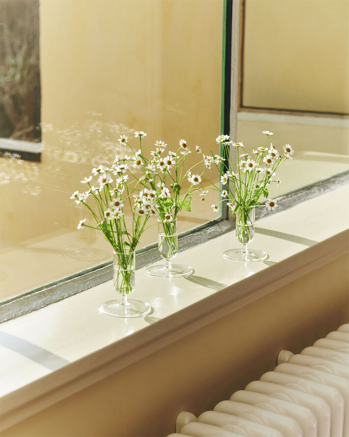 Hay Tiny Vase-Clear
