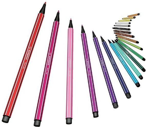 STABILO - Pen 68 - Viltstift - Bergbruin - Doos 10 stuks
