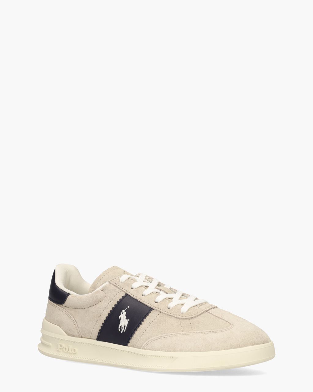 Polo Ralph Lauren Aera Beige/Donkerblauw Herensneakers
