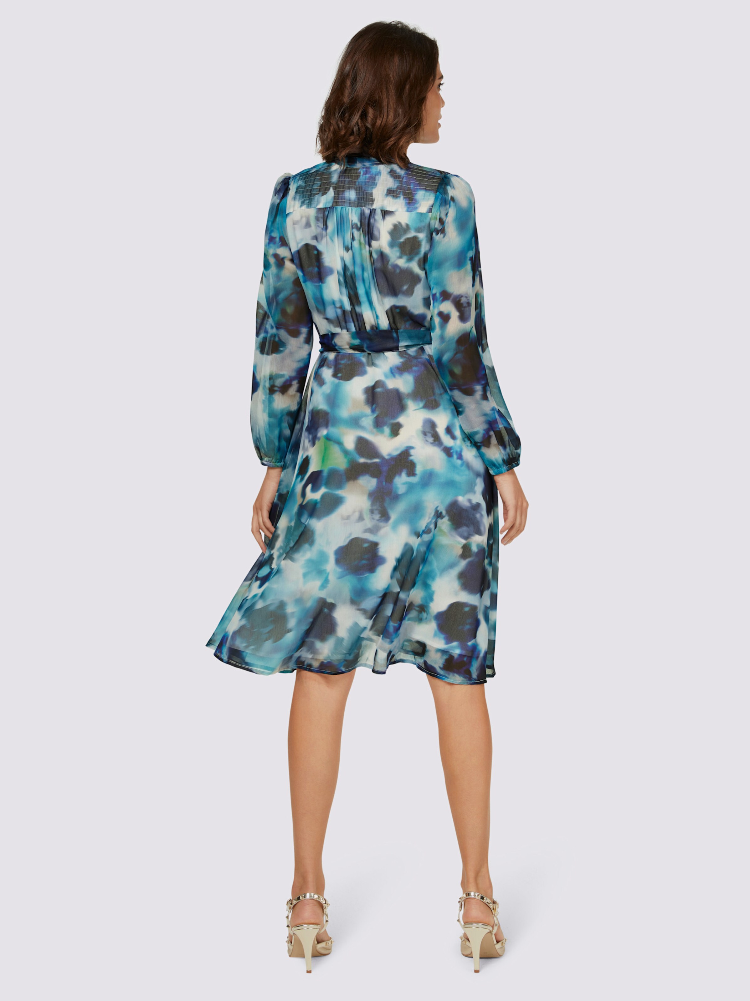 Druck-Kleid
