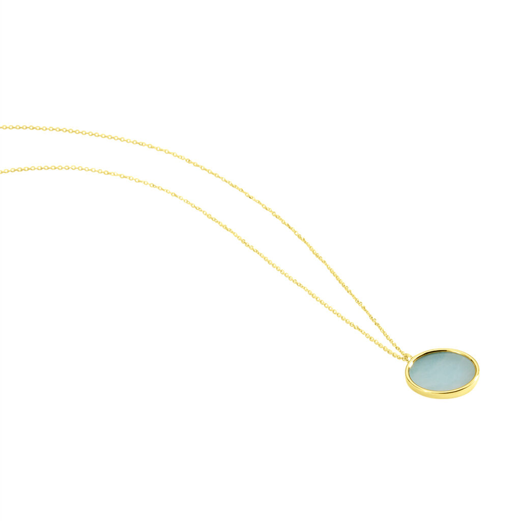 Collier Or Jaune Florica Amazonite