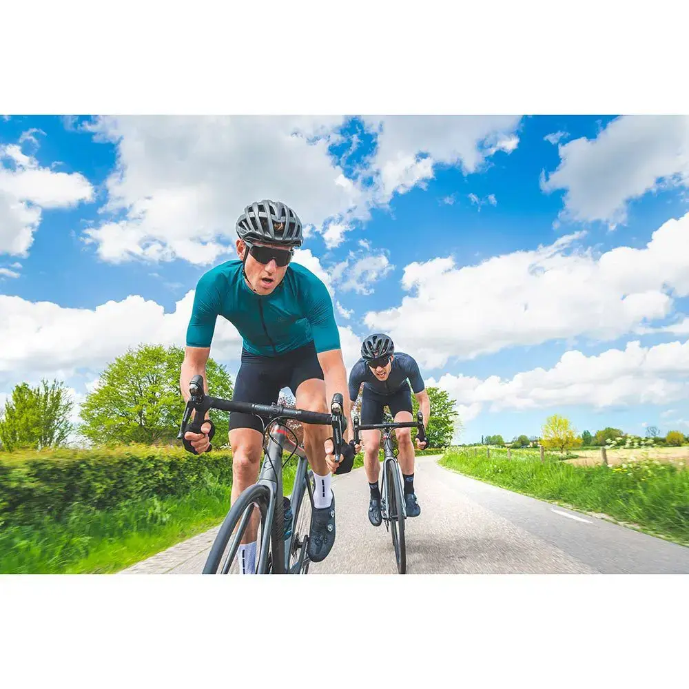 FUTURUM JORIS PRO II Fietsshirt Korte Mouwen Groen Blauw Heren