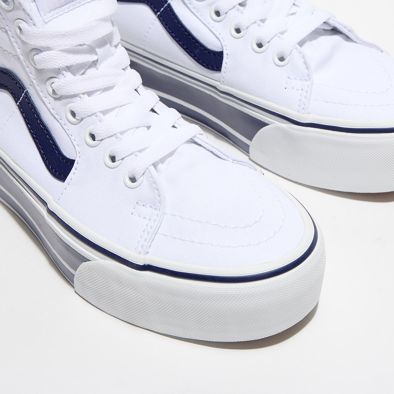 Vans Baskets SK8-Hi Tapered blanc/bleu