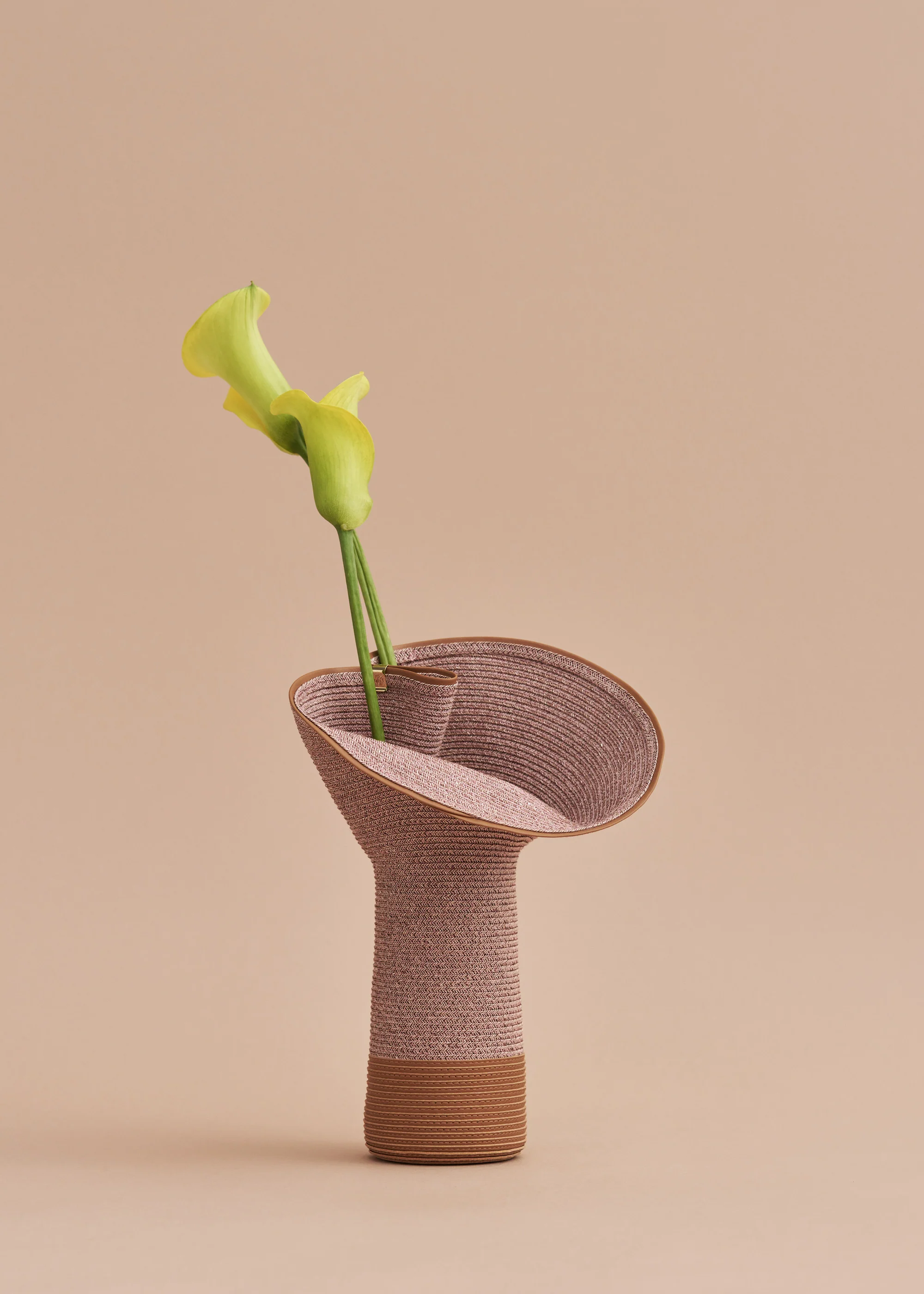 Vase Nano Lapel - Camel