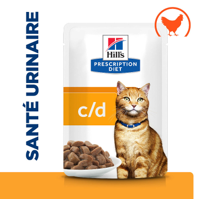 Hill's VET Katze Prescription Diet c/d Multicare Urinary Huhn 12x85g