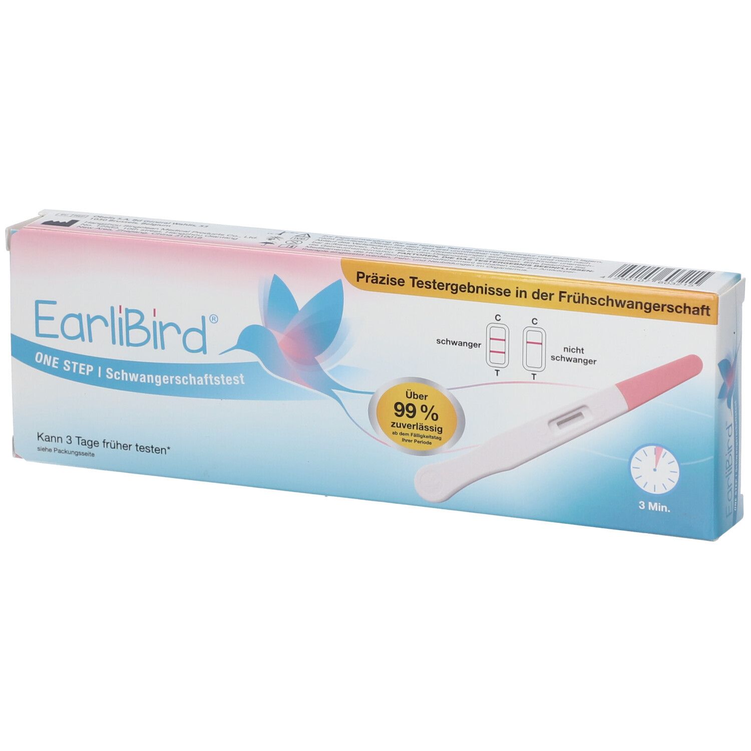 Earlibird Schwangerschaftstest
