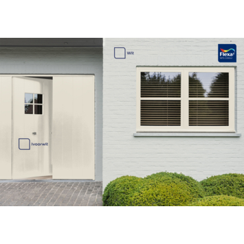 Flexa Strak in de Lak buitenlak hoogglans ivoorwit 750 ml