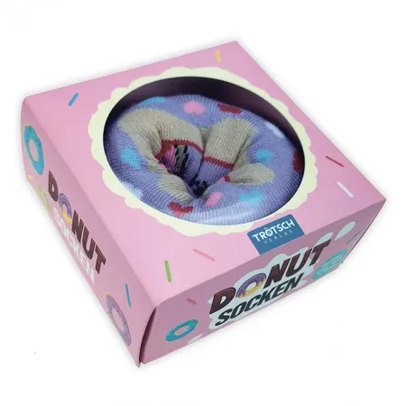 Trötsch Socken Donut, rosa, 37 - 42
