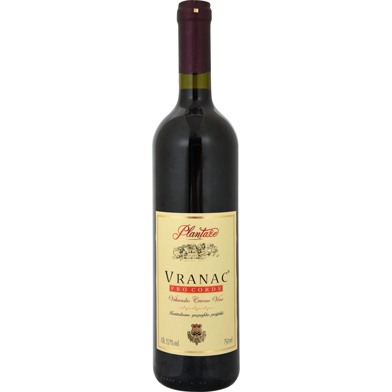 Vranac Pro Corde 75 cl