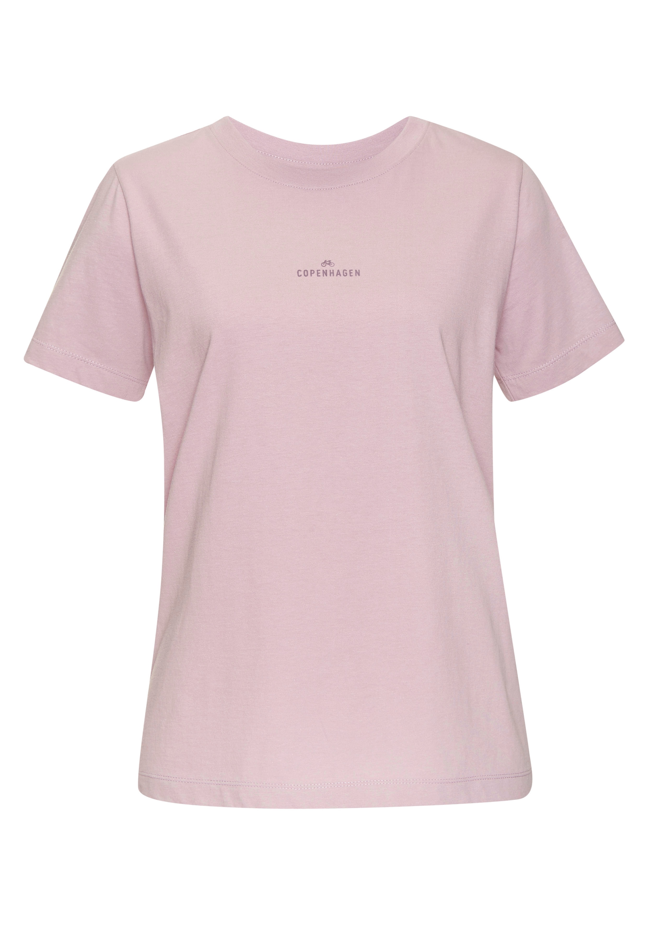 Copenhagen Studios T-Shirt »mit dezentem Logoprint vorn« aus softer Jersey-Qualität mit Bio-Baumwolle