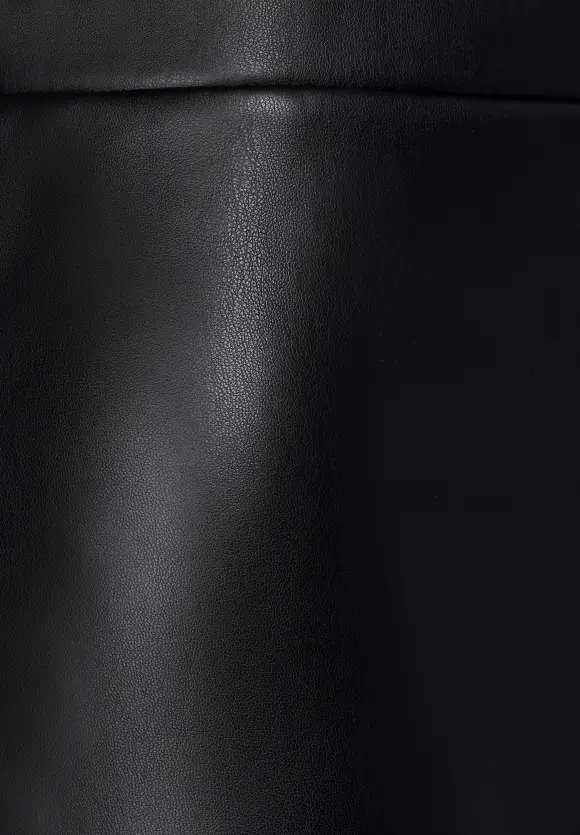 Leggings in Lederoptik - Black
