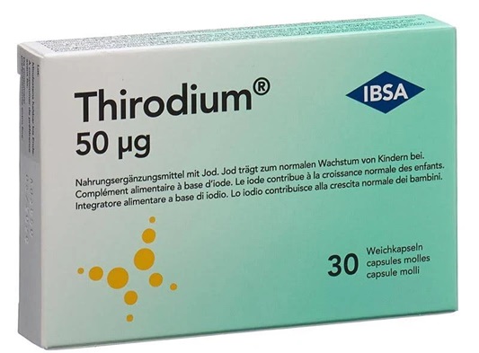 THIRODIUM Weichkapseln Weichkaps 50 mcg Jod Blist 30 Stk