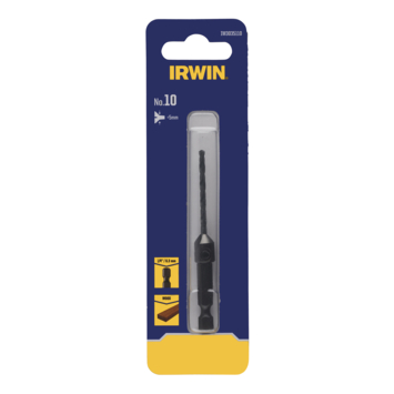 Irwin verzinkboor Ø5 mm met voorboor Ø25 mm (met hex aansluiting, past in iedere bithouder)