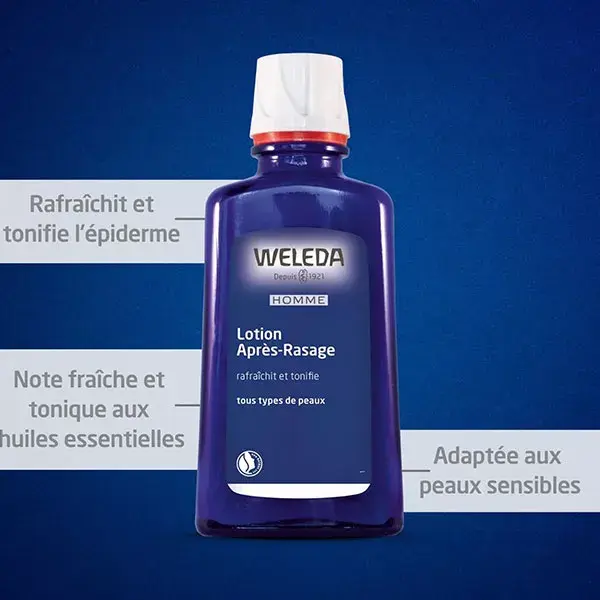 Loção pós-barba Weleda Men 100ml