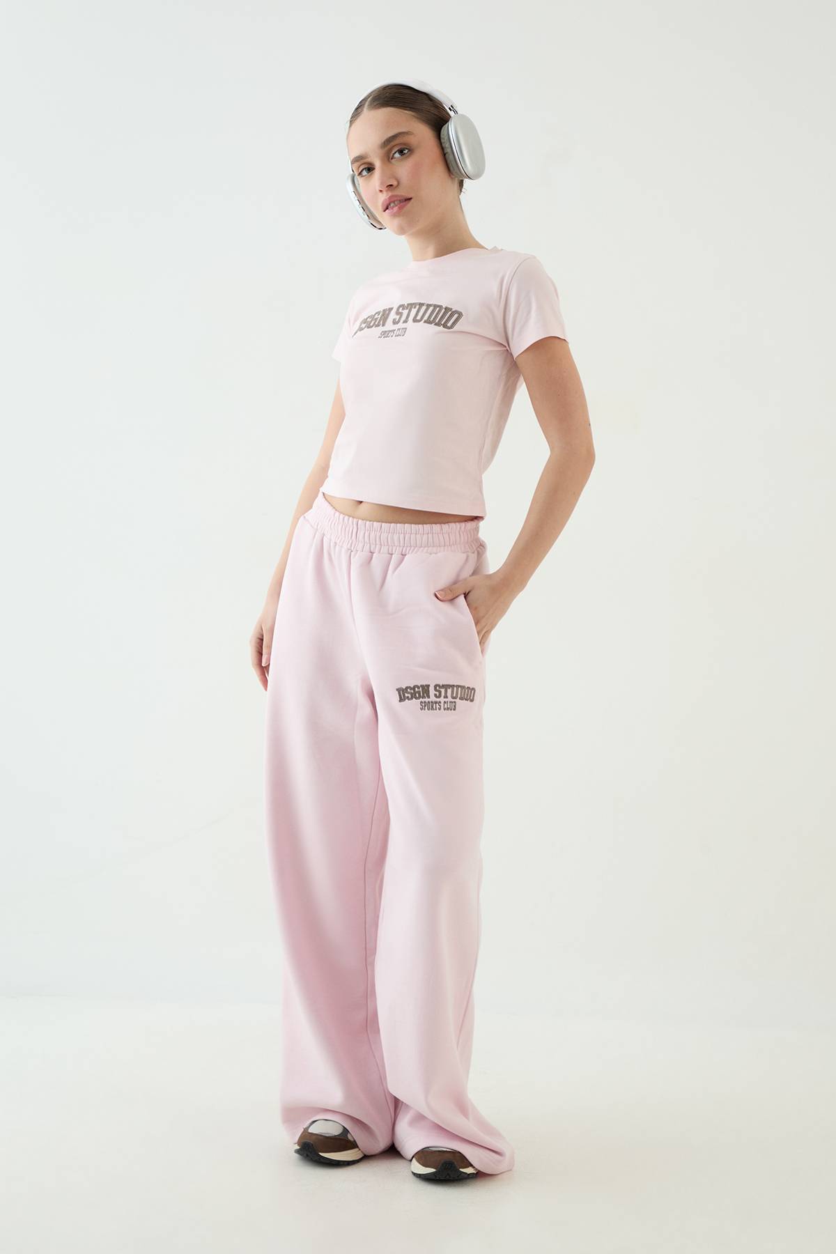 Jogging Droit À Appliqué Dsgn Studio