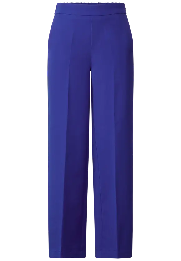 Loose Fit Twill Hose - intense royal blue